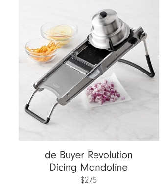 de Buyer Revolution Dicing Mandoline - $275