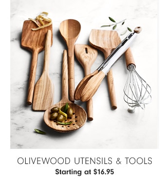 Olivewood Utensils & Tools Starting at $16.95