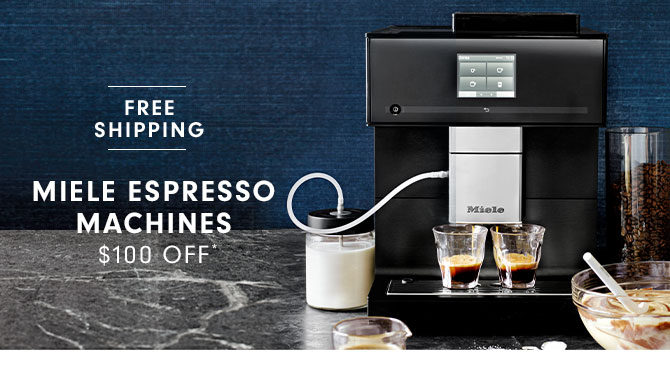 Miele Espresso Machines $100 off*