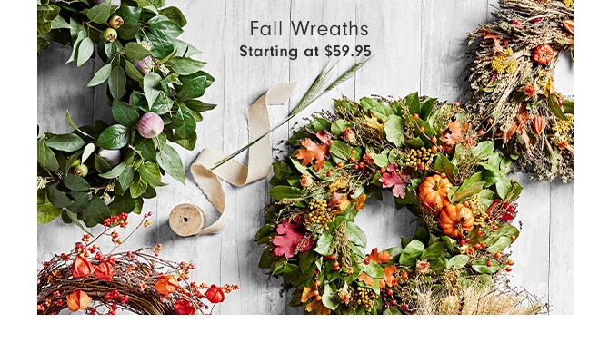 Fall Wreaths - Starting at $59.95