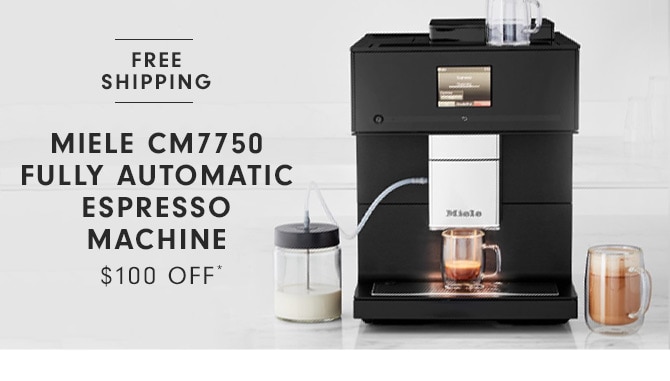 MIELE CM7750 FULLY AUTOMATIC ESPRESSO MACHINE - $100 OFF*