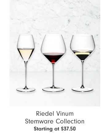 Riedel Vinum Stemware Collection - Starting at $37.50