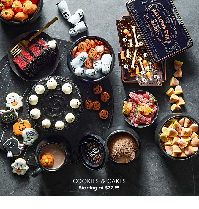 Cookies & cakes Starting at $22.95