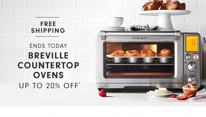 ENDS TODAY - Breville Countertop Ovens Up to 20% Off* Now $349.95