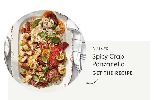 Dinner - Spicy Crab Panzanella - Get the Recipe