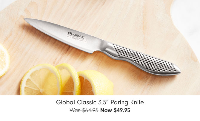 Global Classic 3.5" Paring Knife Now $49.95