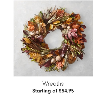 Wreaths - Starting at $54.95