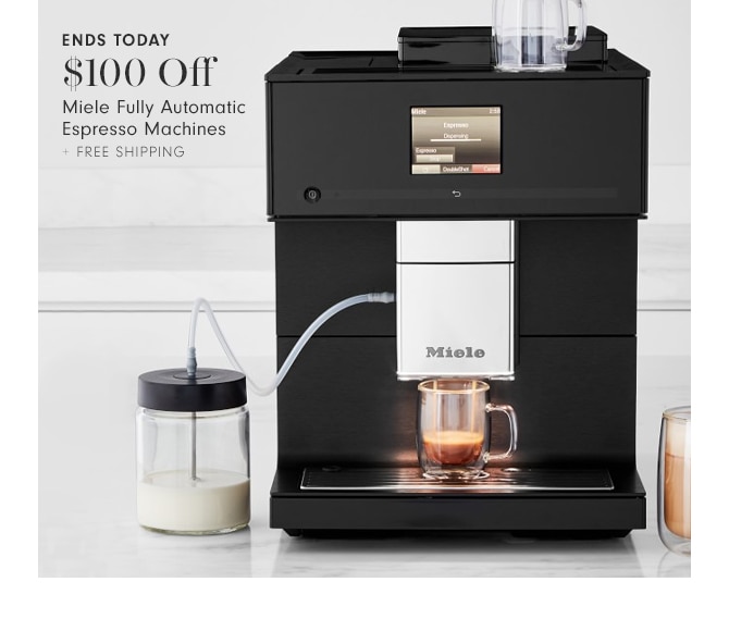 $100 Off Miele Fully Automatic Espresso Machines + FREE SHIPPING
