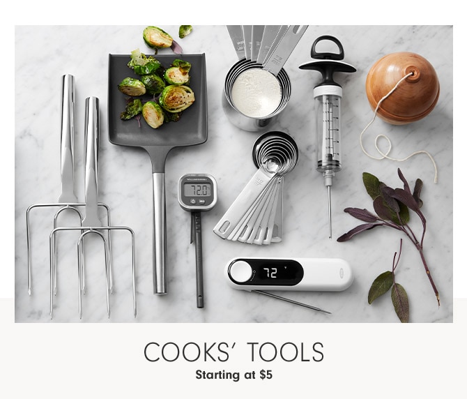 Cooks’ Tools Starting at $5