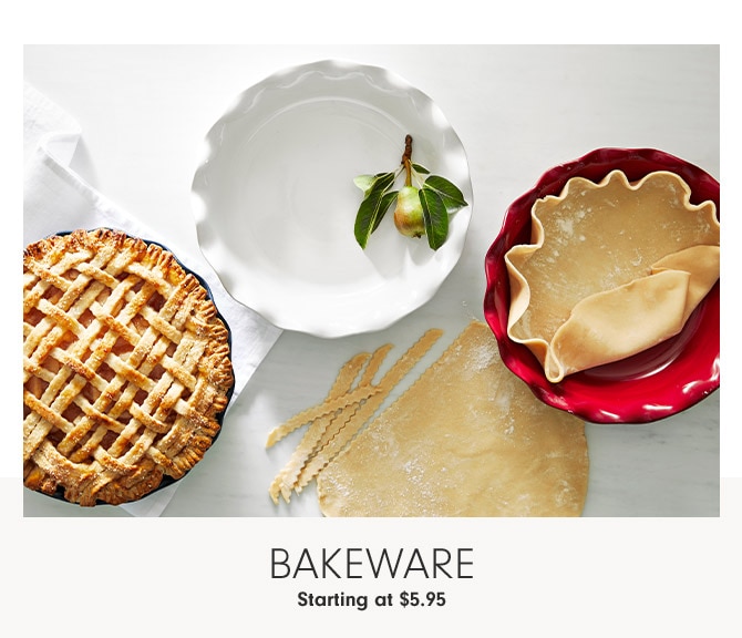 Bakeware Starting at $5.95