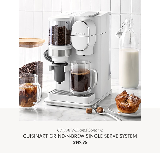 Cuisinart Grind-N-Brew Single Serve System - $149.95