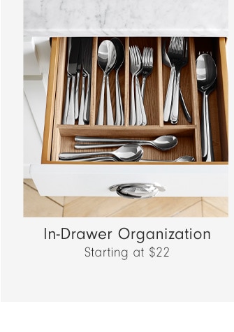 In-Drawer Organization - Starting at $22