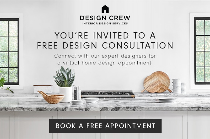 You’re invited to a free design consultation - BOOK A FREE APPOINTMENT