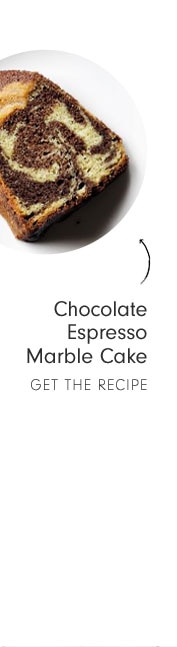 Chocolate Espresso Marble Cake - Get the recipe