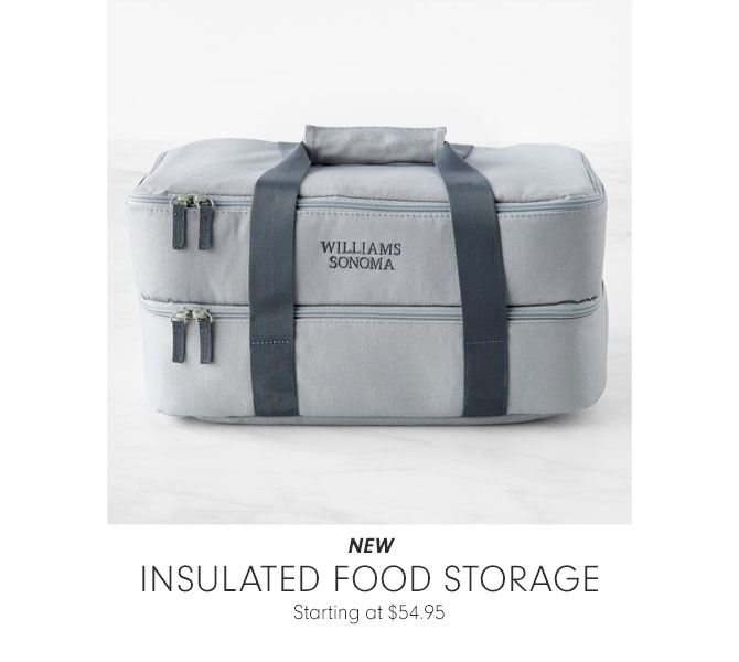 NEW Insulated Food Storage Starting at $54.95