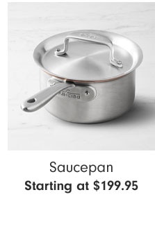 Saucepan Starting at $199.95