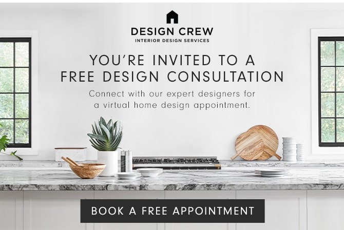 YOU’RE INVITED TO A FREE DESIGN CONSULTATION - BOOK A FREE APPOINTMENT