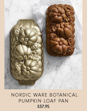  Nordic Ware Botanical Pumpkin Loaf Pan - $37.95