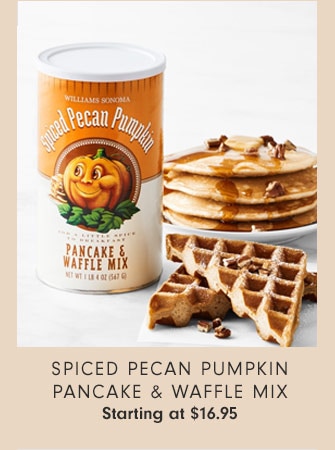 Spiced Pecan Pumpkin Pancake & Waffle Mix - Starting at $16.95