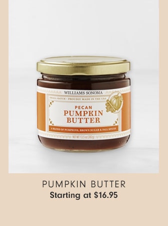 Pumpkin Butter - Starting at $16.95