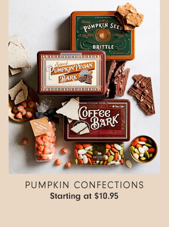 Pumpkin Confections - Starting at $10.95