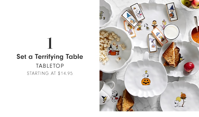 Set a Terrifying Table - Tabletop - starting at $14.95