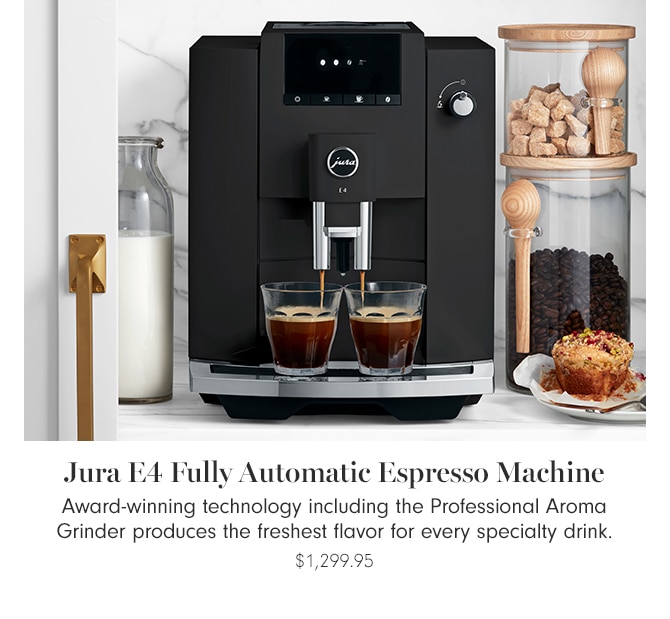 Jura E4 Fully Automatic Espresso Machine - $1,299.95