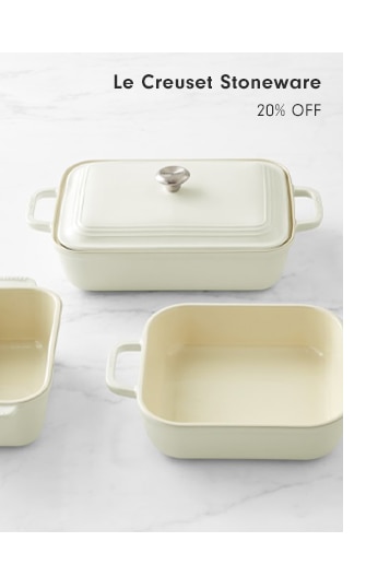 Le Creuset Stoneware - 20% Off