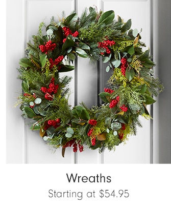 Wreaths - Starting at $54.95