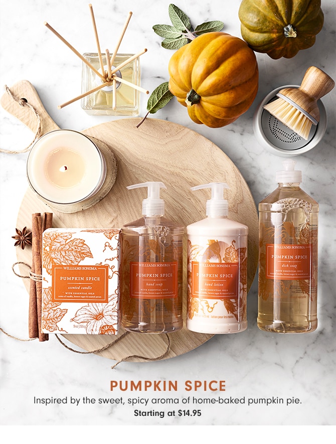 PUMPKIN SPICE - Starting at $14.95