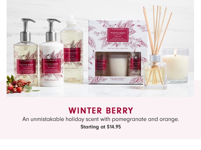 WINTERBERRY - Starting at $14.95