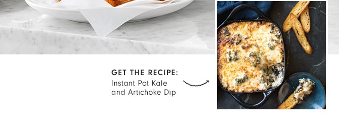 get the recipe: Instant Pot Kale and Artichoke Dip