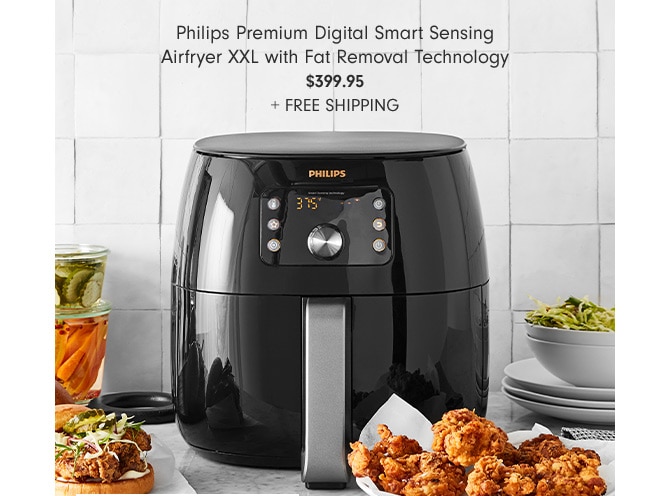 Philips Premium Digital Smart Sensing Airfryer XXL with Fat Removal Technology - $399.95 + FREE SHIPPING