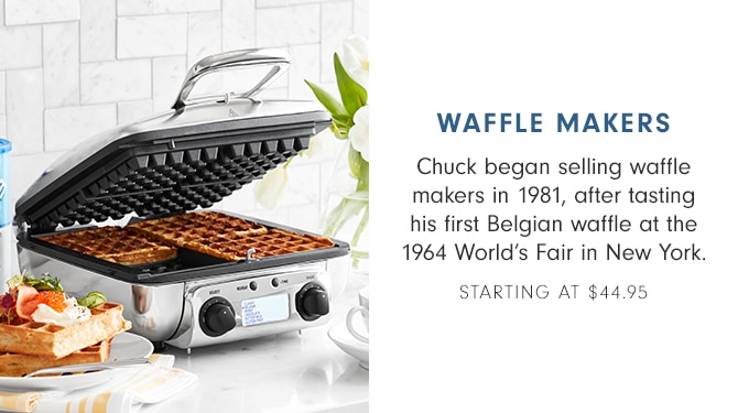 WAFFLE MAKERS - STARTING AT $44.95