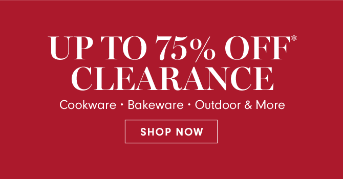 UP TO 75% OFF CLEARANCE - SHOP NOW