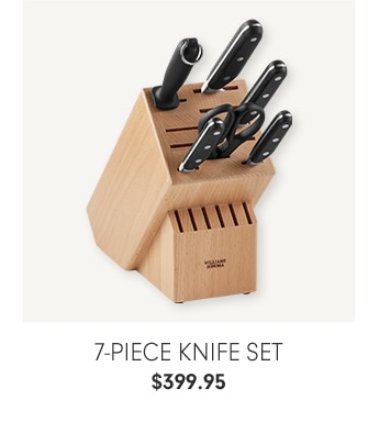 7-piece knife Set - $399.95