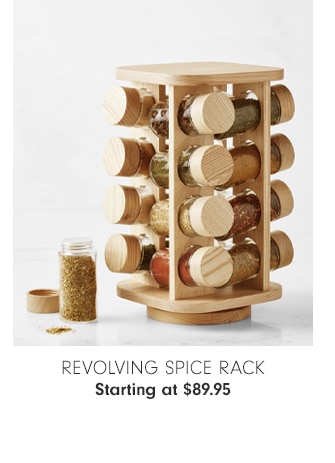 Revolving Spice Rack - Starting at $89.95