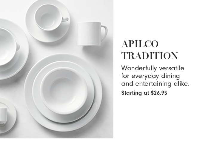 APILCO TRADITION - Starting at $26.95