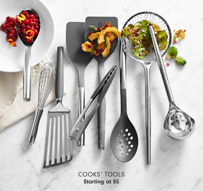 Cooks’ Tools Starting at $5