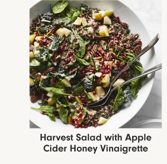 Harvest Salad with Apple Cider Honey Vinaigrette