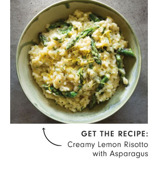 Get the recipe: Creamy Lemon Risotto with Asparagus