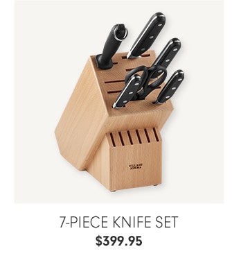 7-piece knife Set - $399.95