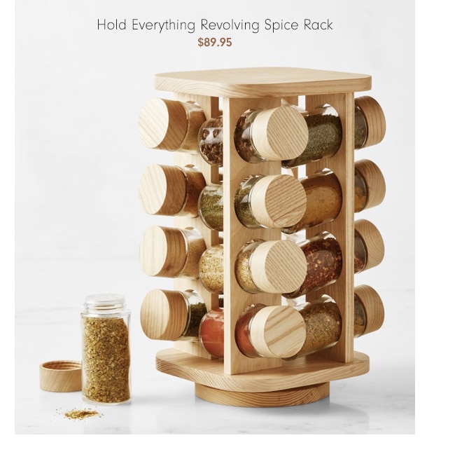 Hold Everything Revolving Spice Rack - $89.95