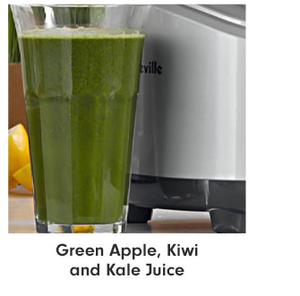 Green Apple, Kiwi and Kale Juice