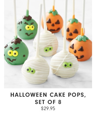 Halloween Cake Pops, Set of 8 - $29.95