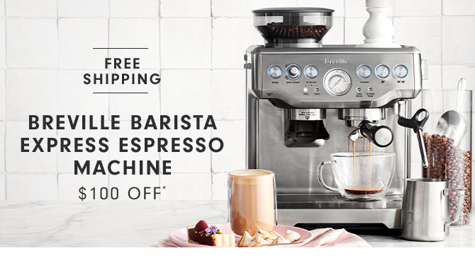 Breville BARISTA Express Espresso machine $100 Off*