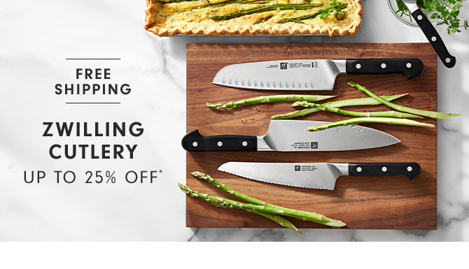 Zwilling Cutlery Up to 25% off*