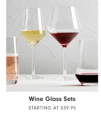 Wine Glass Sets - Starting at $39.95