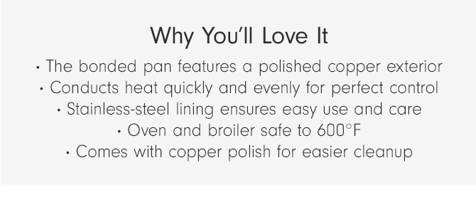 C2 Copper Collection 10 Universal Pan