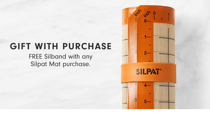 Gift with purchase - FREE Silband with any Silpat Mat purchase.